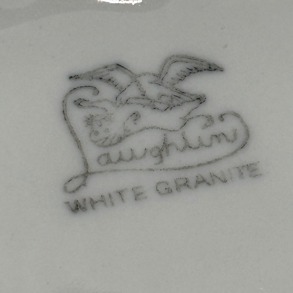 Antique Homer Laughlin, White Granite, Porcelain Covered Casserole, Transferware - Picture 16 of 16